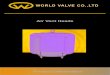 Air Vent World Valve Co., Ltd. Air Vent Head (Hatch Type) Materials No. Part Name Material 1. Body ZL101