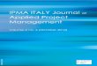 IPMA ITALY Journal Applied Project Managementipma.it/Journal/Journal_2_4_16/ipma italy journal_vol 2...IPMA ITALY Journal of Applied Project Management Volume 2 no. 4 (October 2016)