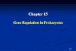 chapter15 Gene regulation in prokaryotes-5E1skgjx.whu.edu.cn/Public/upfile/article/201706221716086195.pdf · 15.1 The elements of prokaryotic gene expression 15.2 Regulation of transcription