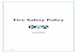 Fire Safety Policy - Kensington Aldridge Academy · Page | 2 Fire Safety Policy 1. Introduction The Kensington Aldridge Academy is committed to providing a safe environment for its