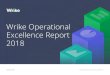 Wrike Operational Excellence Report 2018 · Excellence practices of high-performing teams into seven key principles. These principles serve as a blueprint for how ... about Instagram