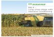 BiG X – Long-chop silage with intensive conditioning · perfect for producing long-chop silage. LOC range: 4-21 mm from 28 blades 8-42 mm from 14 blades The 36-blade drum: Handling
