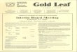 AMERICAN ACADEMY OF GOLD FOIL OPERATORS Interim Board … · 2019. 8. 7. · AMERICAN ACADEMY OF GOLD FOIL OPREATORS BOARD MEETING WEDNESDAY, OCTOBER 10, 2001 INDIANAPOLIS MARRIOTT