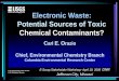Electronic Waste: Potential Sources of Toxic Chemical … · 2015. 1. 22. · U.S. Department of the Interior U.S. Geological Survey Electronic Waste: Potential Sources of Toxic Chemical