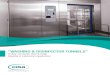 “WASHING & DISINFECTOR TUNNELS”€¦ · The Washing Disinfector Tunnels CISA for Trolley, Container, and Bed (as shown on the legend ) according the regulations of the CSSD is
