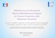 Effectiveness of a Structured Physical Rehabilitation Program ......Effectiveness of a Structured Physical Rehabilitation Program for Chinese Population with Depressive Disorders Lau