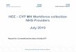 HEE CYP MH Workforce collection NHS Providers July 2019 · 2019. 11. 1. · Executive Summary This bespoke report outlines the findings from a national stocktake of NHS providers