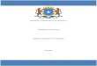 FEDERAL GOVERNMENT OF SOMALIA MINISTRY OF ...mof.gov.so/sites/default/files/2018-12/BUDGET STRATEGY...To assist adherence to the budget principles, a set of fiscal rules have endorsed