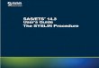 SAS/ETS 14.3 User’s Guide · any means, electronic, mechanical, photocopying, or otherwise, without the prior written permission of the publisher, SAS Institute Inc. For a web download