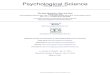New Psychological Sciencepeople.uncw.edu/galizio/PSY589/Cummings2014.pdf · 2014. 11. 11. · Psychological Science 2014 25: ... Downloaded from pss.sagepub.com by Jeffrey Toth on