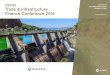 GTR Africa Trade & Infrastrucutre Finance Conference 2016 · Closing Africa’s infrastructure gap (as a means to growing trade) 15.10 Export credit agencies: What is the depth of