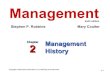 ManagementExhibit 2–3 Fayol’s 14 Principles of Management 1.Division of work 2.Authority 3.Discipline 4.Unity of command 5.Unity of direction 6.Subordination of individual interests