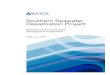 Southern Seawater Desalination Project · Report Version Prepared by Reviewed by Southern Seawater Desalination Project – Operation Environmental Management Framework. Draft for
