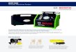 SMT 300 Smoke Machine Tester - Bosch Diagnostics€¦ · SMT 300 Smoke Machine Tester The Bosch SMT 300 Smoke Machine Tester is a full featured device which allows today’s shop