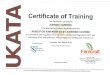 Certificate of Training Asbestos Awareness... · Certificate of Training This certificate is awarded to JESSE LALLY Who attended and passed by examination the ASBESTOS AWARENESS E-LEARNING