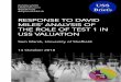 RESPONSE TO DAVID MILES’ ANALYSIS OF THE ROLE OF TEST 1 …€¦ · Response to David Miles’ analysis of the role of Test 1 in USS valuation Sam Marsh, University of Shefﬁeld