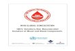 Report Global Consultation 2009 on 100% Voluntary Non ...€¦ · 100% Voluntary Non–Remunerated Donation of Blood and Blood Components 9-11 June 2009, Melbourne, Australia CONTENTS