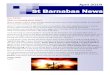 St Barnabas News€¦ · 8.30am P H Service on the 1st Sunday The Lantern hurch Morning Worship / ommunion at 9.15am & 11am Wednesday Morning ommunion at 10.30am in the Lantern Hub