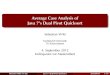 Average Case Analysis of Java 7’s Dual Pivot Quicksort · Average Case Analysis of Java 7’s Dual Pivot Quicksort Sebastian Wild Fachbereich Informatik TU Kaiserslautern 4. September