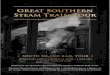Great Southern Steam Train Tour - Marlborough Flyer...Great Southern Steam Train Tour • SOUTH ISLAND RAIL TOUR • DEPARTING CHRISTCHURCH 24 APRIL - 6 MAY 2021 13-DAY TOUR OPTION