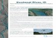 Kootenai River, ID · while simultaneously evaluating the large-scale commercial value of new techniques for ... a diversity of pilot rivers to test topo-bathymetric LiDAR’s ability