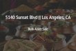 5140 Sunset Blvd || Los Angeles, CA · 5140 Sunset Blvd || Los Angeles District Realty Group is pleased to present a unique restaurant opportunity in trendy East Hollywood. The current