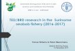 TED/BRD research in the Suriname seabob fishery (2016-2017) · 3. Trash-and-Turtle Excluder Device RESULTS: 2” TTED Control 4” TED (kg/h) Experimental 2” TTED (kg/h) p test