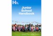 Junior School Handbook - HGC...Introduction Welcome to Hazel Glen College! I am both honoured and excited to be the Principal of HGC. Hazel Glen College is an innovative K-12 educational