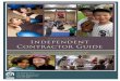 independent contractor guide and agreements · District. For some participants, the Independent Contractor is the only Park District representative with whom they will come into contact