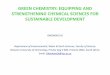 GREEN CHEMISTRY: EQUIPPING AND STRENGTHENING … · known as INCA. In 1999, INCA has given three awards annually to industry for applications of green chemistry; Japan: In Japan,