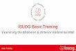 ISUOG Basic Training · 2020. 7. 8. · Coronal complete spine Coronal section of body Head 4 5 6 ... • Small bowel obstruction –Pyloric stenosis ... Gastrointestinal obstruction