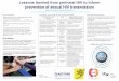 Lessons learned from perinatal HIV to inform prevention of ...€¦ · Lessons learned from perinatal HIV to inform prevention of sexual HIV transmission Shannon Weber1, Robert M