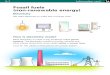 Fossil fuels (non-renewable energy)...Renewable energy Ways to make electricity We can make electricity using non-renewable energy. Coal, gas and oil are three kinds of non-renewable