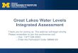 Great Lakes Water Levels Integrated Assessmentgraham.umich.edu/media/files/water-levels-planning... · 2014. 12. 19. · Great Lakes Water Levels Integrated Assessment 1 Thank you