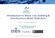 Introduction to Water Loss Auditing & Non-Revenue Water ...2018/04/03  · Introduction to Water Loss Auditing & Non-Revenue Water Reduction June 25 - 26| Cambridge, Ohio This program