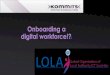 Onboarding a digital workforce! - Kommits · 2019. 5. 29. · Mornington Peninsula Shire Council Marnie Williams, Exec Manager Human Resources City of ... with locally responsive