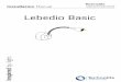 Lebedio Basic · 2020. 5. 24. · Installation Manual Inspired by light Lebedio Basic 1 Hayahalom Street, Bareket, Israel, 73185 Tel: 972-3-556-8433 Fax: 972-3-558-1420 info@tlite.co.il
