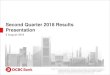 Second Quarter 2018 Results Presentation - OCBC Bank 2q18... · Presentation 6 August 2018. Agenda 2 Results Overview 2Q18 & 1H18 Group Performance Trends Appendix: Performance of