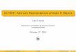 ALTREP: Alternate Representations of Basic R Objectshomepage.divms.uiowa.edu/~luke/talks/uiowa-2018.pdf · 2018. 9. 27. · Since joining R-core in 1998 I have worked mostly on computational