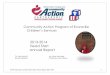 Community Action Program of Evansville Children’s Services · health services $ 500.00 equipment $ - equipment $ 7,866.00 liability insurance $ 1,291.86 liability insurance $ 7,076.19