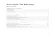  · 1 . Forensic Technology . 8409 36 weeks . Table of Contents . Acknowledgments