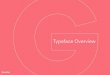 Typeface Overview - Typeface Overview Gordita. Gordita is a minimal sans serif typeface with a geometric