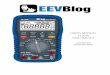 USER'S MANUAL MULTIMETER - EEVblog · Last Revised: 24 January 2018 121GW User Manual 16 RESISTANCE & CAPACITANCE MEASUREMENT The following section outlines the specifications for