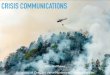 OCCMA Crisis Communications Presentation · indeed natural, though human contributions may increase their likelihood or intensity. But they aren’t disasters—they’re hazards