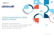 Achieving Business Value Maximo Session 5- Maximo Panel.pdf The SOARD project will implement Maximo