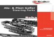 Steering Forks 4 5 6 7 Reha - rolko-dedownloads.rolko.eu/dk/kataloger/4 Alu- & Plast Gafler.pdf · Art.-No. 8 max. 200 A-A Svinggafler i Kunststof | Steering Forks in Plastic 12 46