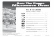 New Over The Range Microwave Oven and Care... · 2018. 10. 18. · A/05/04 ©2004 Maytag Appliances 3828W5A3888 Part No. 8112P260-60 Litho in China Over The Range Microwave Oven