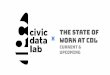 UPCOMING WORK AT CDL The STATE OF - Data | Tech of our work.pdf · Open Source & Open Data Subscription Based t. JUDICIAL REFORMS 15 ... DATA STORIES CASE-STUDIES DATA JOURNALISM