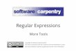 Regular Expressions · regexp-module Author: gvwilson Created Date: 10/21/2010 1:22:46 PM Keywords () 