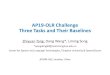 New AP19-OLR Challenge Three Tasks and Their Baselinescslt.riit.tsinghua.edu.cn/mediawiki/images/d/da/APSIPA... · 2019. 11. 22. · AP19-OLR Challenge Three Tasks and Their Baselines